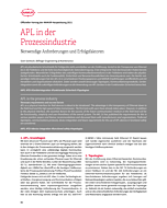 APL in der Prozessindustrie