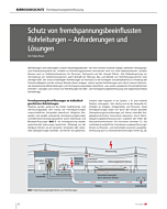 Schutz von fremdspannungsbeeinflussten Rohrleitungen – Anforderungen und Lösungen