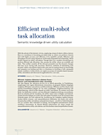 Efficient multi-robot task allocation