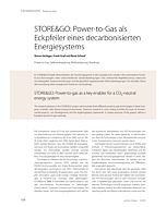 STORE&GO: Power-to-Gas als Eckpfeiler eines decarbonisierten Energiesystems