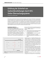 Erhöhung der Sicherheit von Gashochdruckleitungen durch KKSOnline-Überwachungssysteme