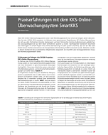 Praxiserfahrungen mit dem KKS-Online-Überwachungssystem SmartKKS