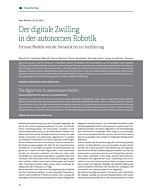 Der digitale Zwilling in der autonomen Robotik