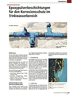 Epoxypulverbeschichtungen für den Korrosionsschutz im Trinkwasserbereich
