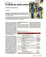 So bleibt der Keller trocken