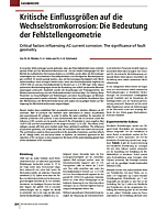 Kritische Einflussgrößen auf die Wechselstromkorrosion: Die Bedeutung der Fehlstellengeometrie