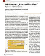 IKT-Warentest "Hausanschluss-Liner"