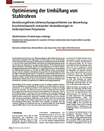 Optimierung der Umhüllung von Stahlrohren