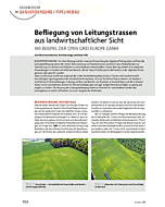 Befliegung von Leitungstrassen aus landwirtschaftlicher Sicht