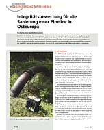 Integritätsbewertung für die Sanierung einer Pipeline in Osteuropa