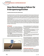 Neue Berechnungsverfahren für Erderspannungstrichter
