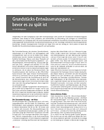 Grundstücks-Entwässerungspass – bevor es zu spät ist