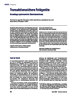 Transaktionssichere Feldgeräte