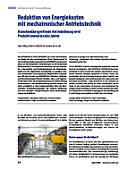 Reduktion von Energiekosten mit mechatronischer Antriebstechnik