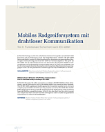 Mobiles Radgreifersystem mit drahtloser Kommunikation