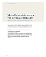 Virtuelle Inbetriebnahme von Produktionsanlagen