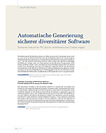 Automatische Generierung sicherer diversitärer Software