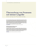 Überwachung von Prozessen mit kleiner Losgröße