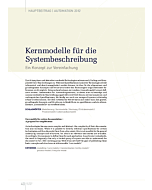 Kernmodelle für die Systembeschreibung
