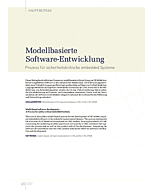 Modellbasierte Software-Entwicklung