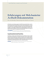 Erfahrungen mit Web-basierter As-Built-Dokumentation