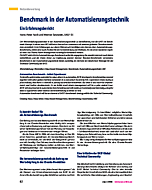 Benchmark in der Automatisierungstechnik