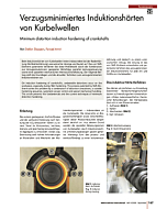 Verzugsminimiertes Induktionshärten von Kurbelwellen