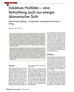 Induktives Hartlöten - eine Betrachtung auch aus energie-ökonomischer Sicht
