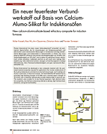Ein neuer feuerfester Verbundwerkstoff auf Basis von Calcium-Alumo-Silikat für Induktionsöfen
