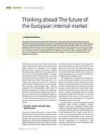 Thinking ahead: The future of the European internal market