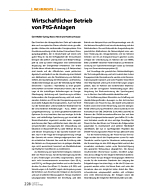 Wirtschaftlicher Betrieb von PtG-Anlagen