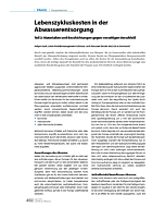 Lebenszykluskosten in der Abwasserentsorgung