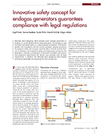 Innovative safety concept for endogas generators guarantees compliance with legal regulations